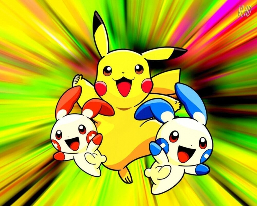 Hình nền Pikachu đẹp chuẩn Full HD cho máy tính 18